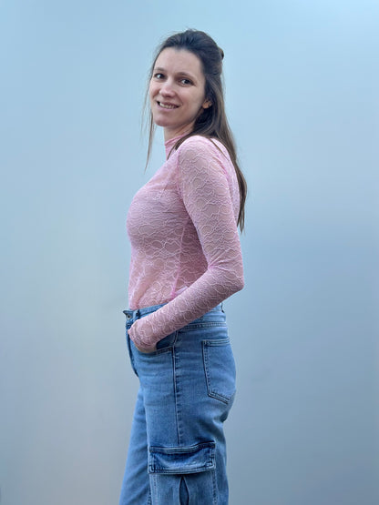 Amy lace t-shirt | Roos