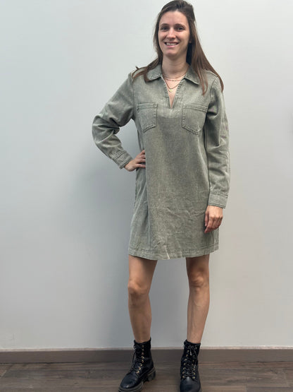 Alix Dress | Kaki