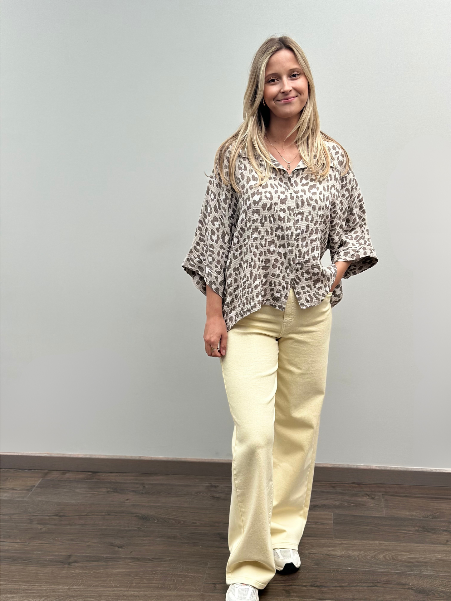 Leo blouse | Beige