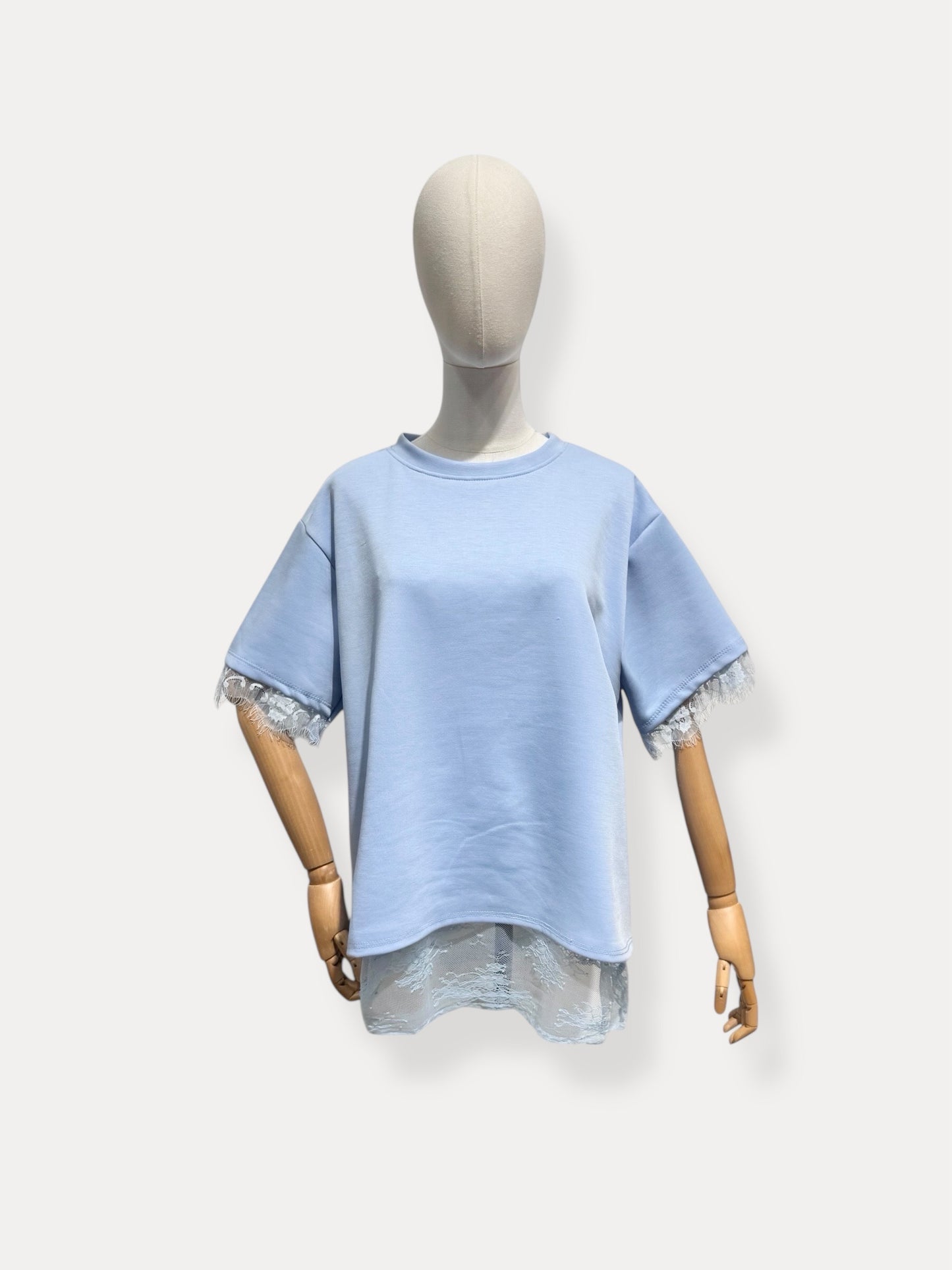 Lea T-shirt | Lichtblauw