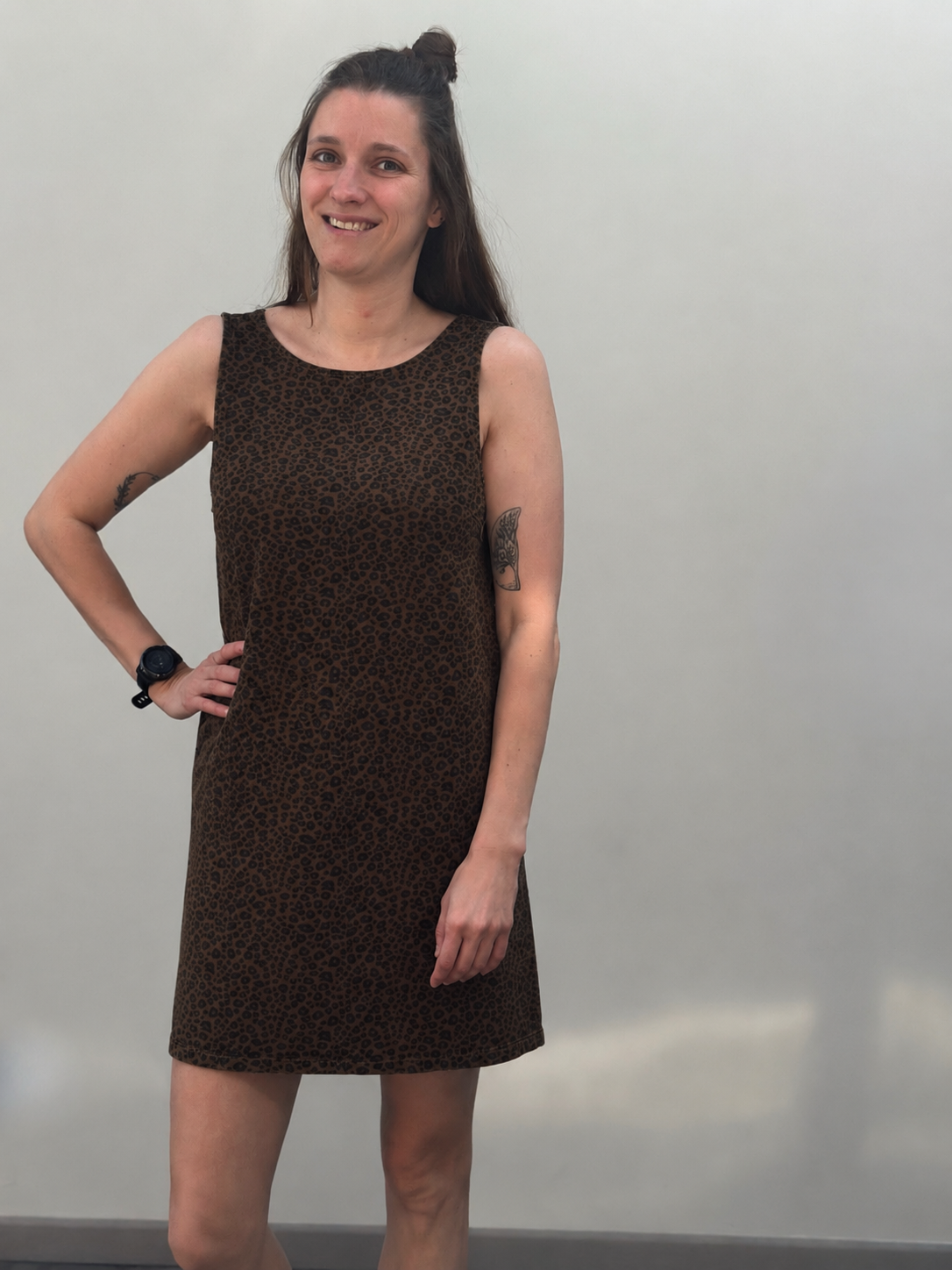 Lou dress | Leopard