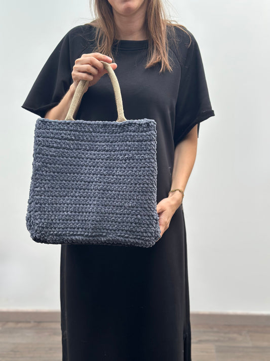 Shopping bag | Medium | Grijs