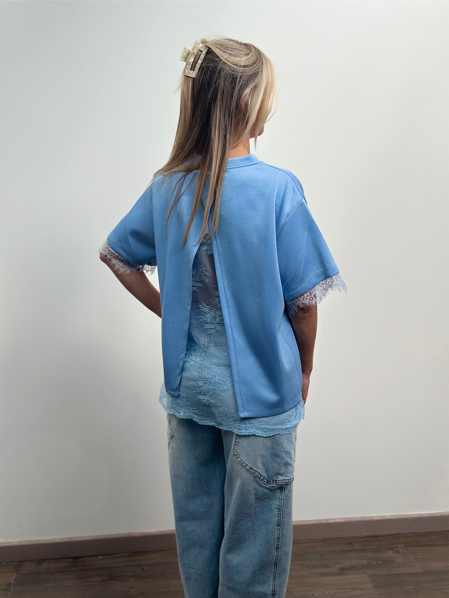 Lea T-shirt | Lichtblauw