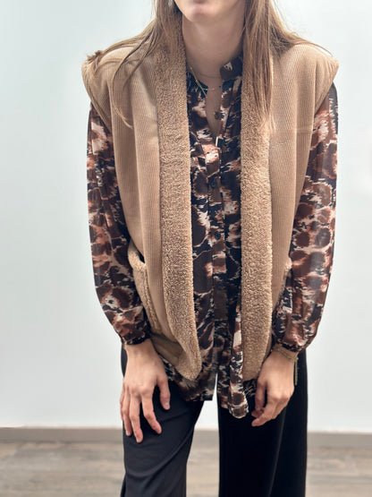 Teddy Jacket | Beige