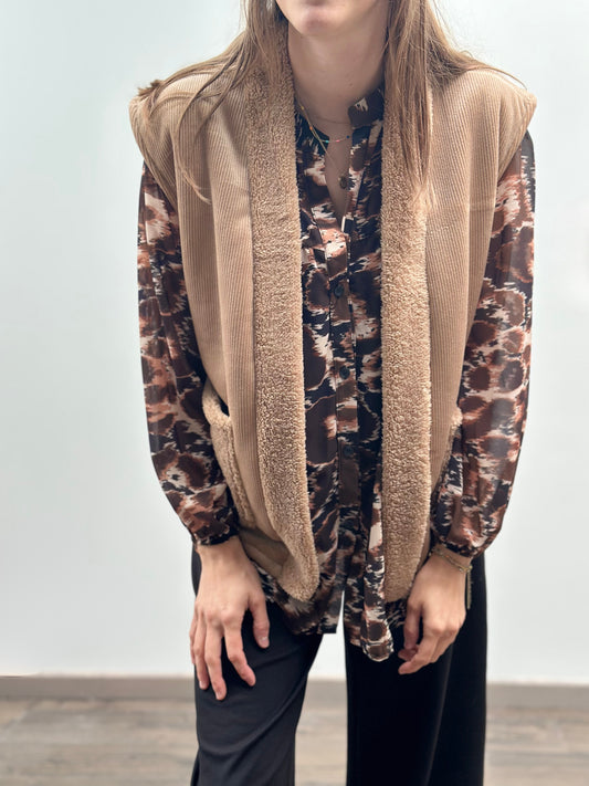 Teddy Jacket | Beige