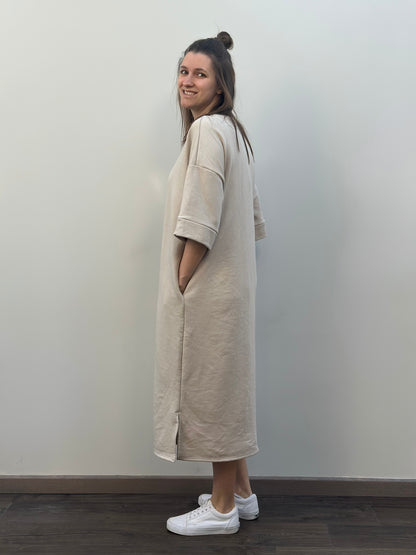 Neli Dress | Beige