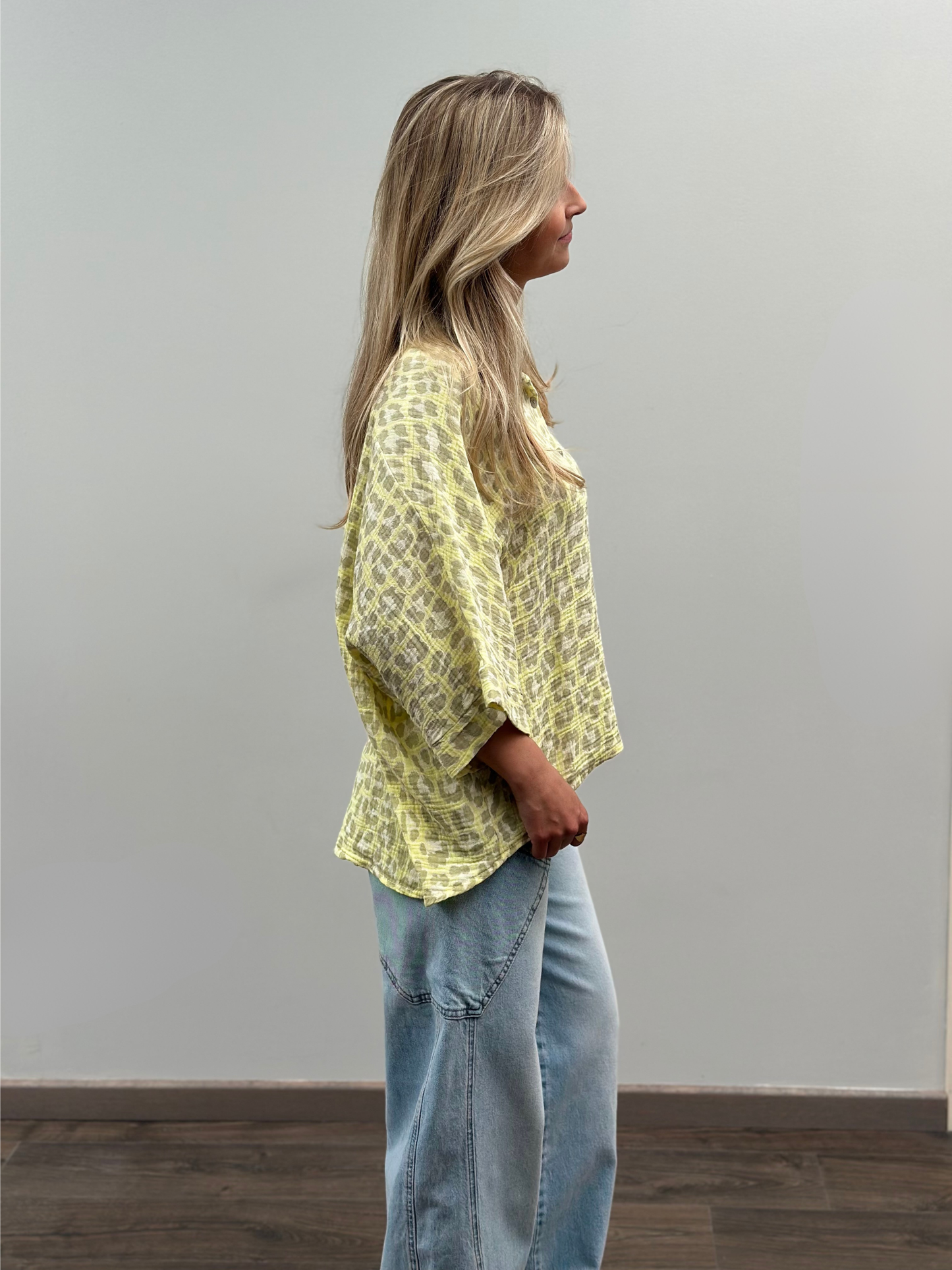 Leo blouse | Geel