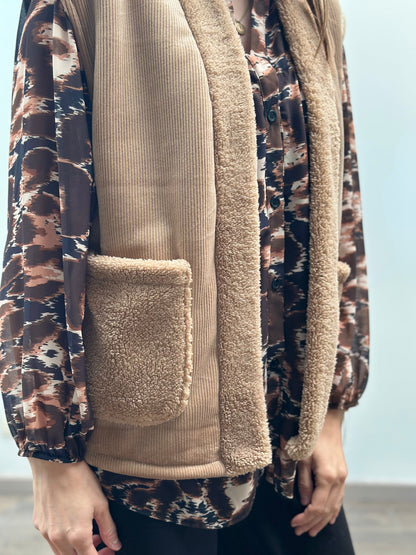 Teddy Jacket | Beige