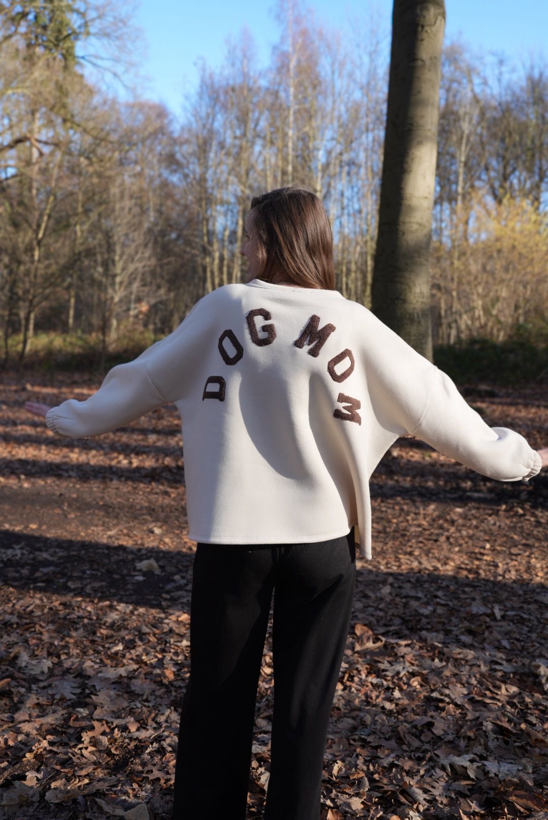 Dogmom Sweater | Beige