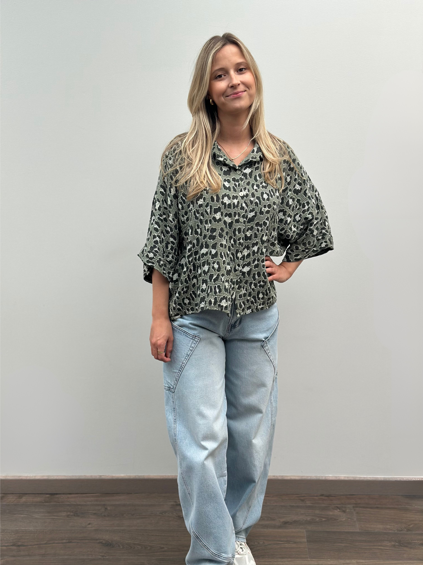 Leo blouse | Kaki