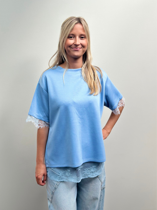 Lea T-shirt | Lichtblauw