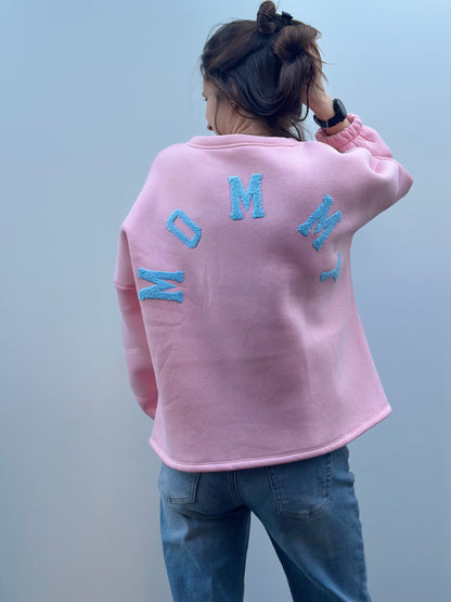 Mommy Sweater | Roos - Blauw