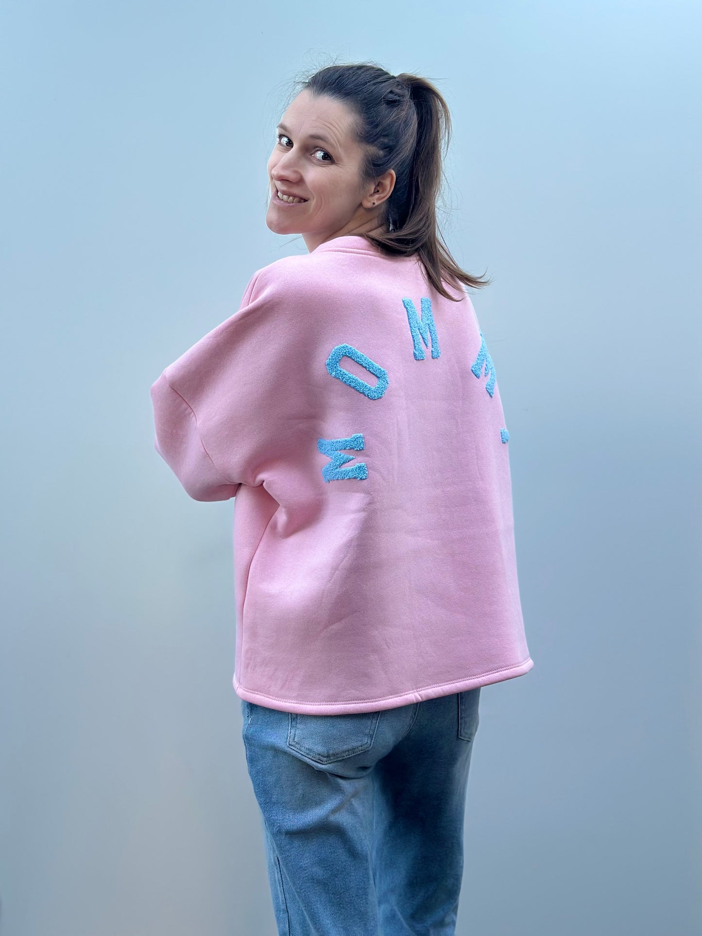 Mommy Sweater | Roos - Blauw