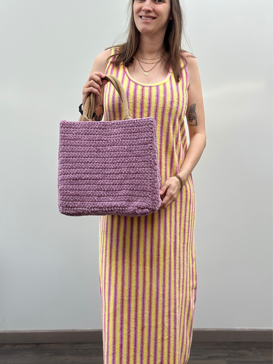 Shopping bag | Medium | Lila