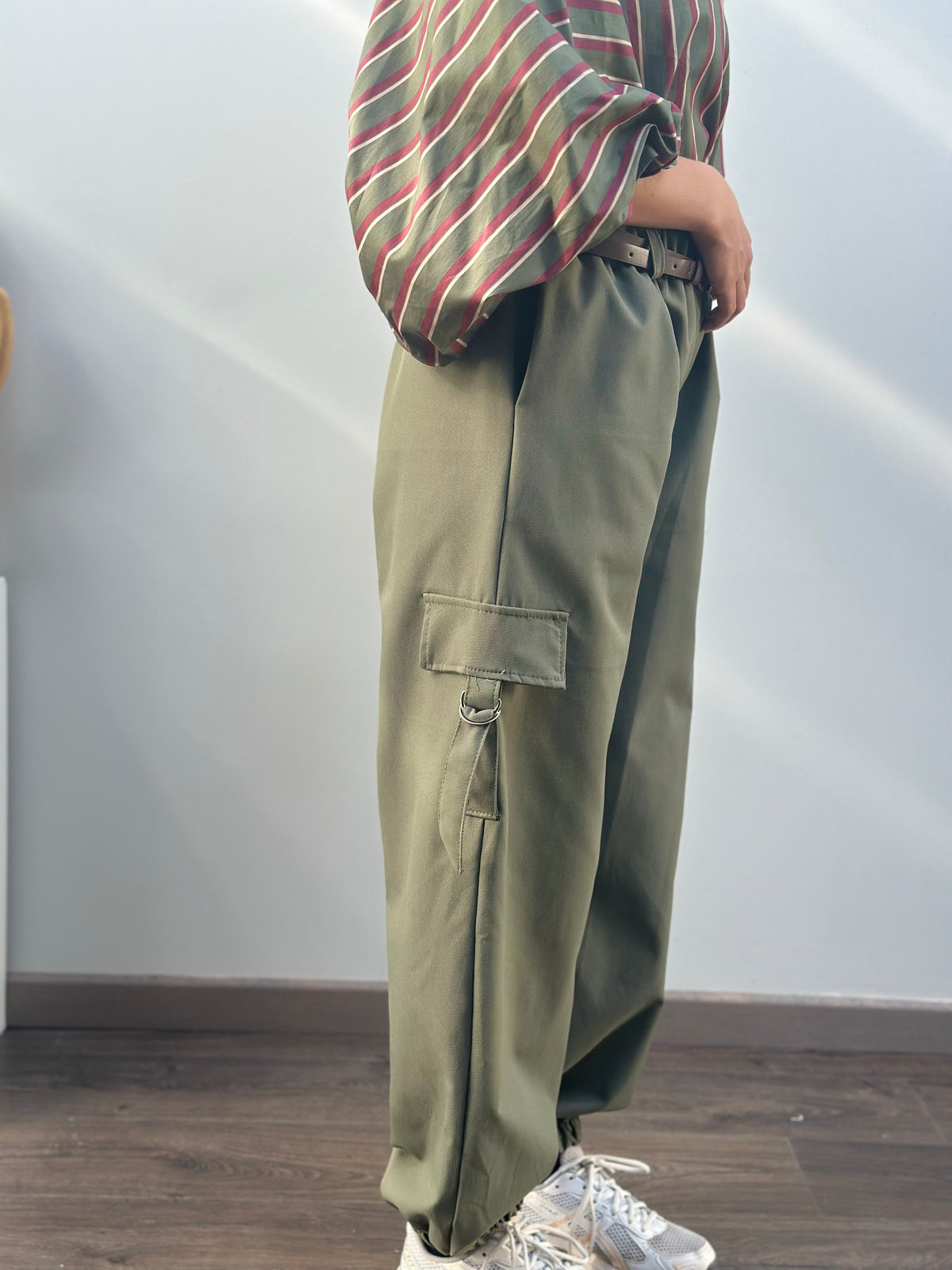 Cargo broek | Kaki