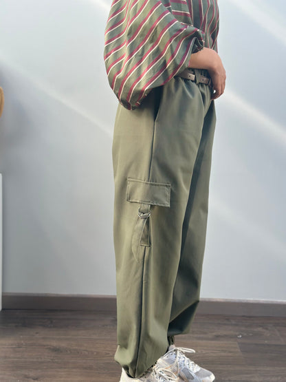 Cargo broek | Kaki