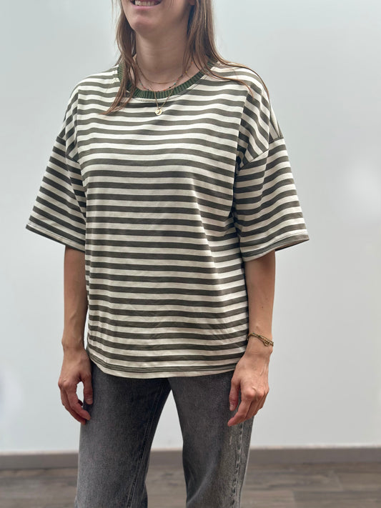 Oti T-shirt | Kaki