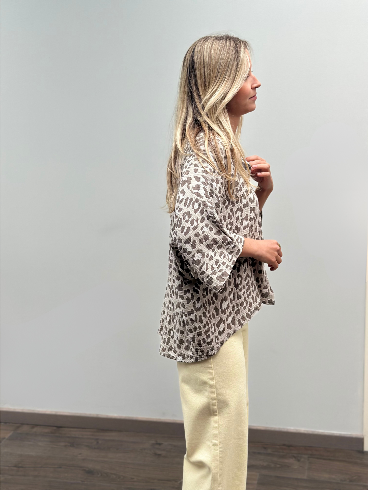 Leo blouse | Beige