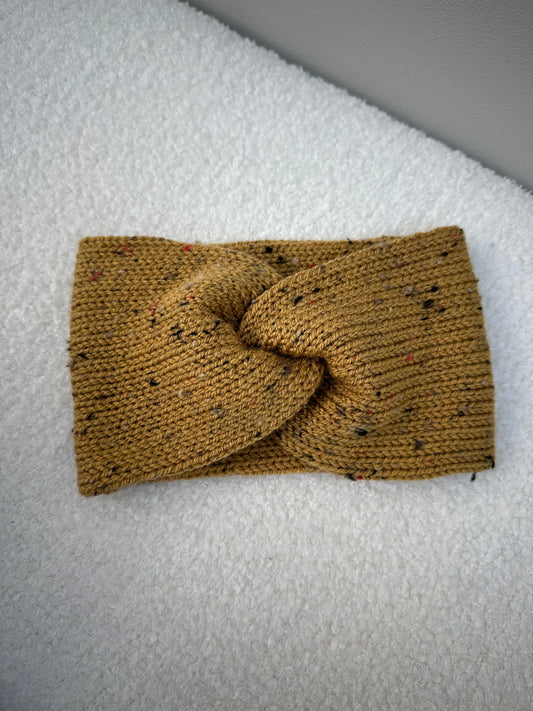 Haarband spikkel oker