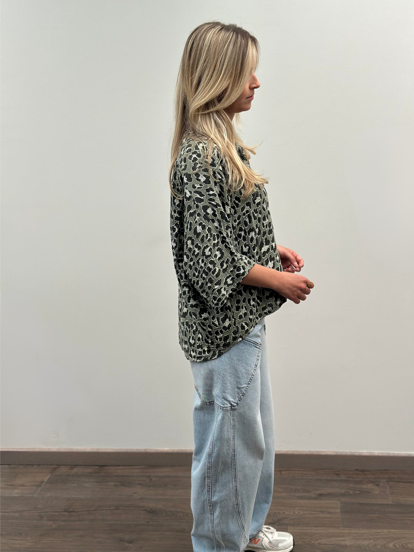 Leo blouse | Kaki