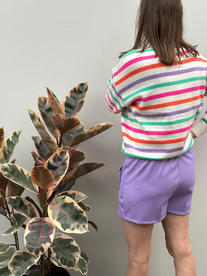 Alix Skort | Paars