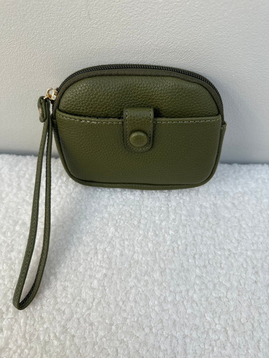 Mini portemonnee | Kaki