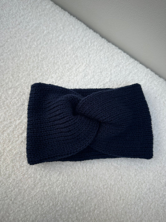 Haarband donker blauw