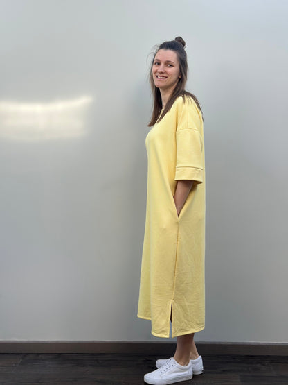 Neli Dress | Geel
