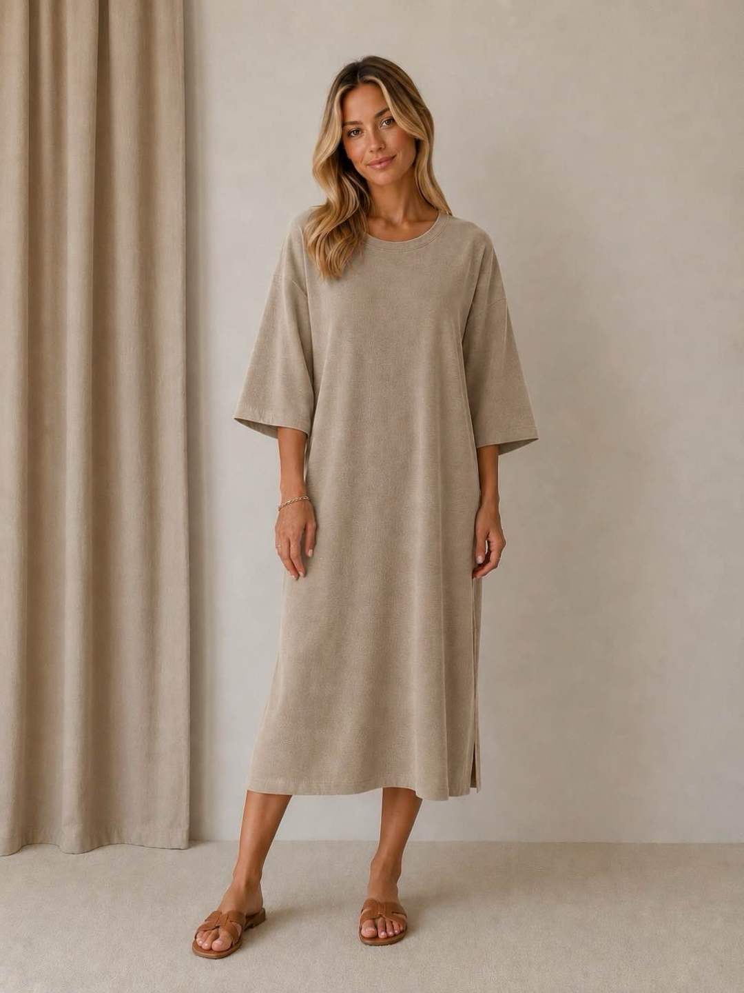 Nela dress | Beige