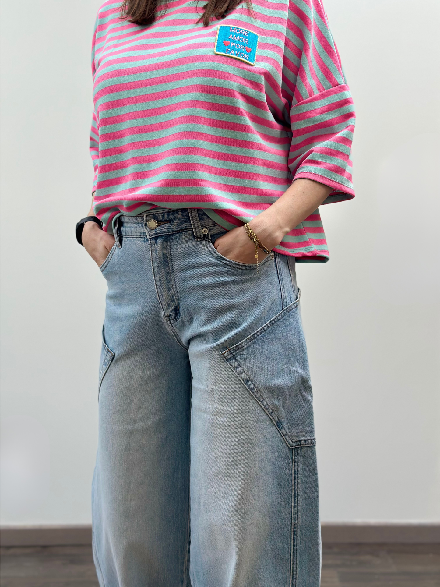 Barrel jeans