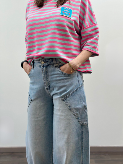 Barrel jeans