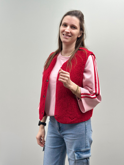 Ivy Gilet | Rood