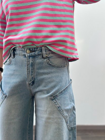 Barrel jeans