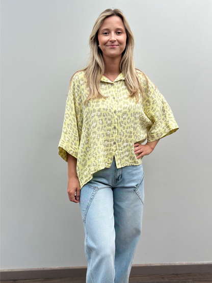 Leo blouse | Geel