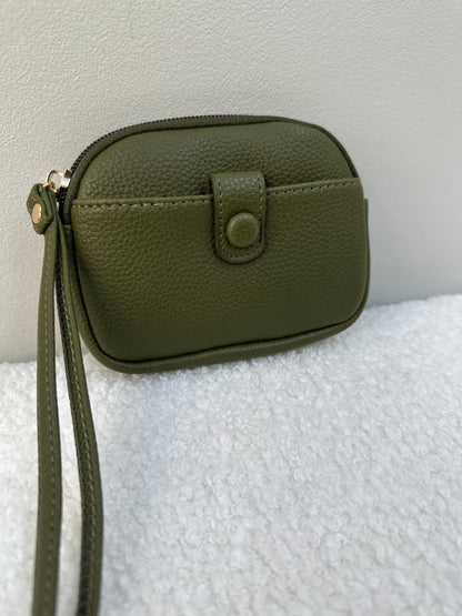 Mini portemonnee | Kaki