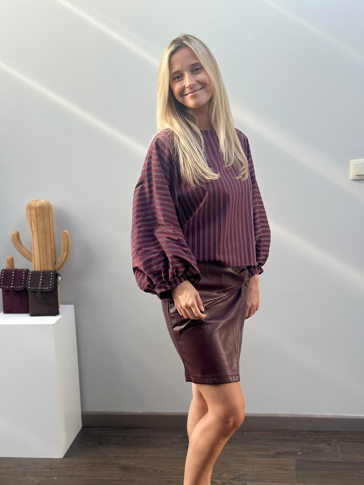 Kali Blouse | Bordeaux