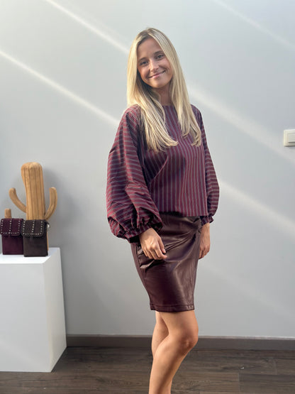 Kali Blouse | Bordeaux