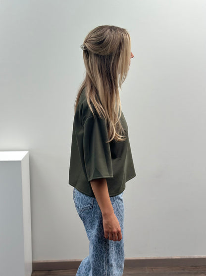 Lexi T-shirt | Kaki