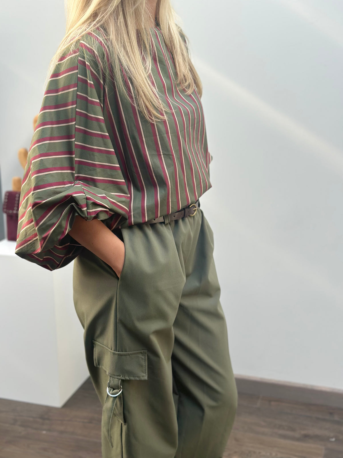 Kali Blouse | Kaki