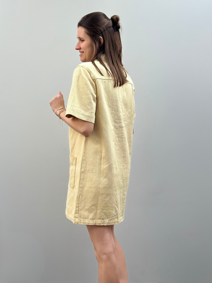 Alexia Dress | Lichtgeel