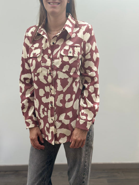 Nadi Blouse | Bordeaux