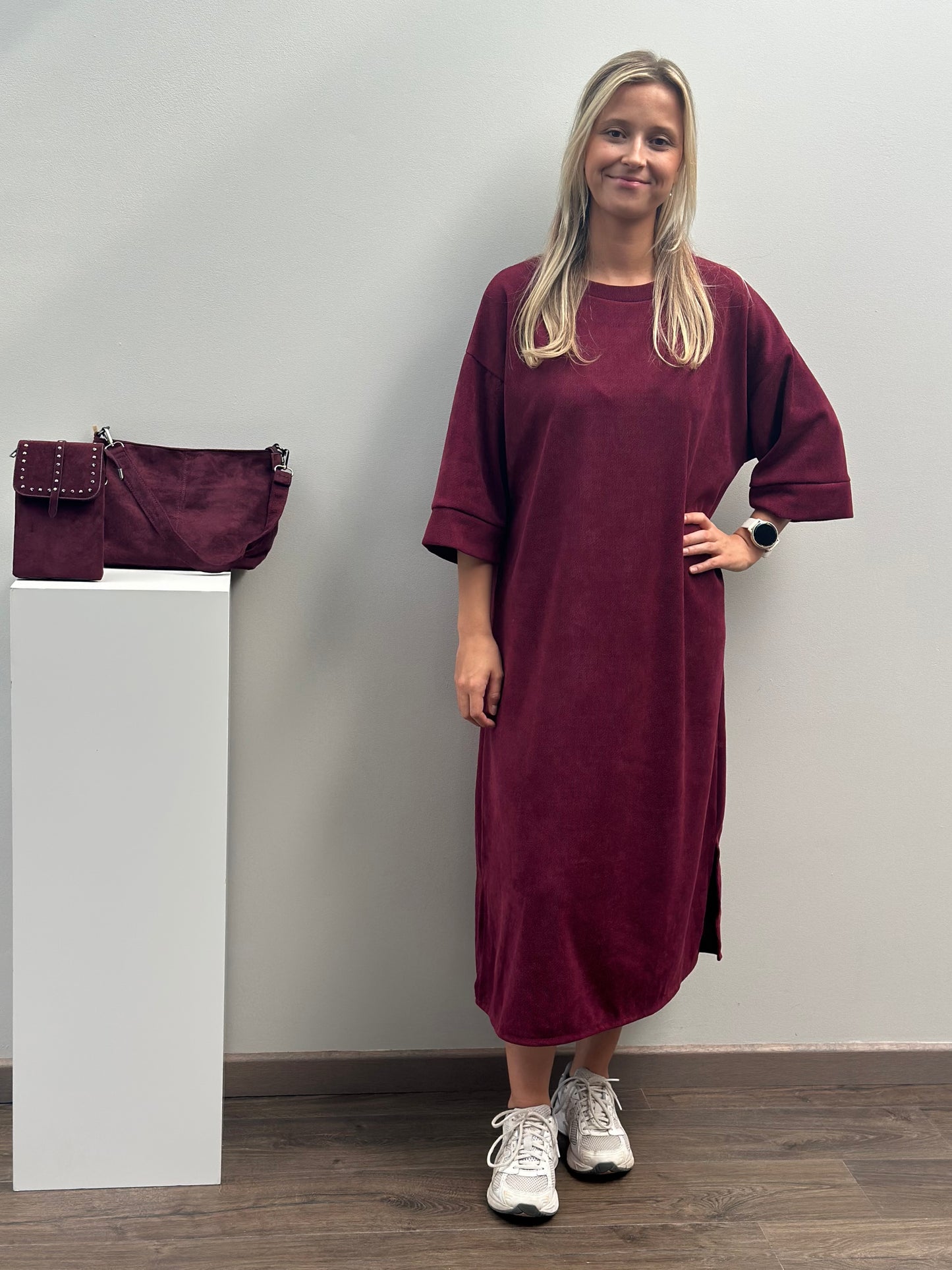 Nela dress | Bordeaux