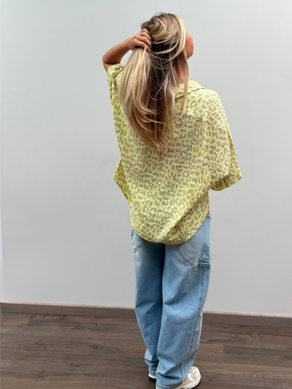 Leo blouse | Geel