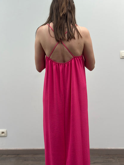 Olivia Dress | Fuchsia