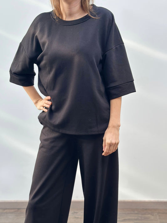 Nell t-shirt | Zwart