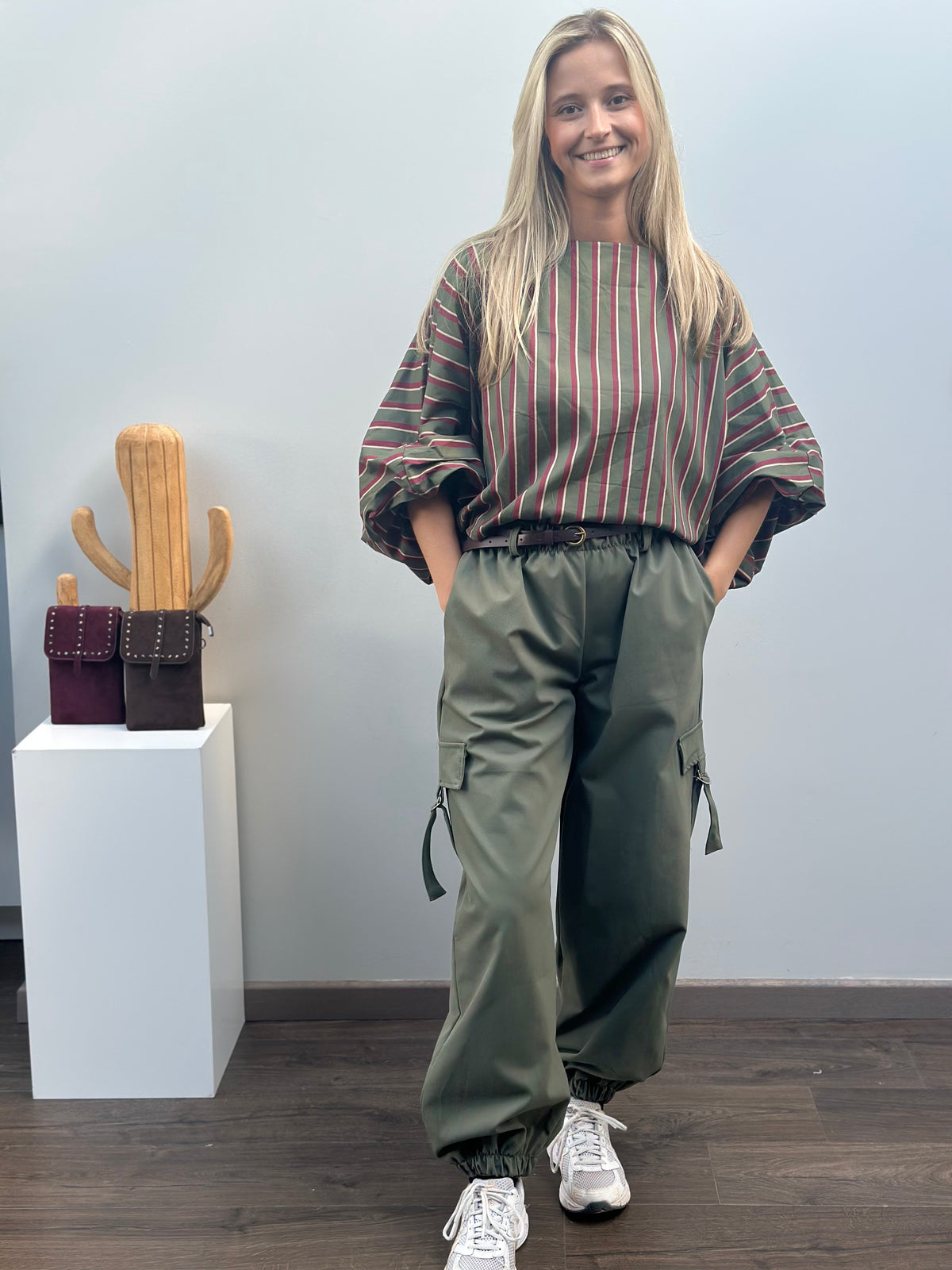 Kali Blouse | Kaki