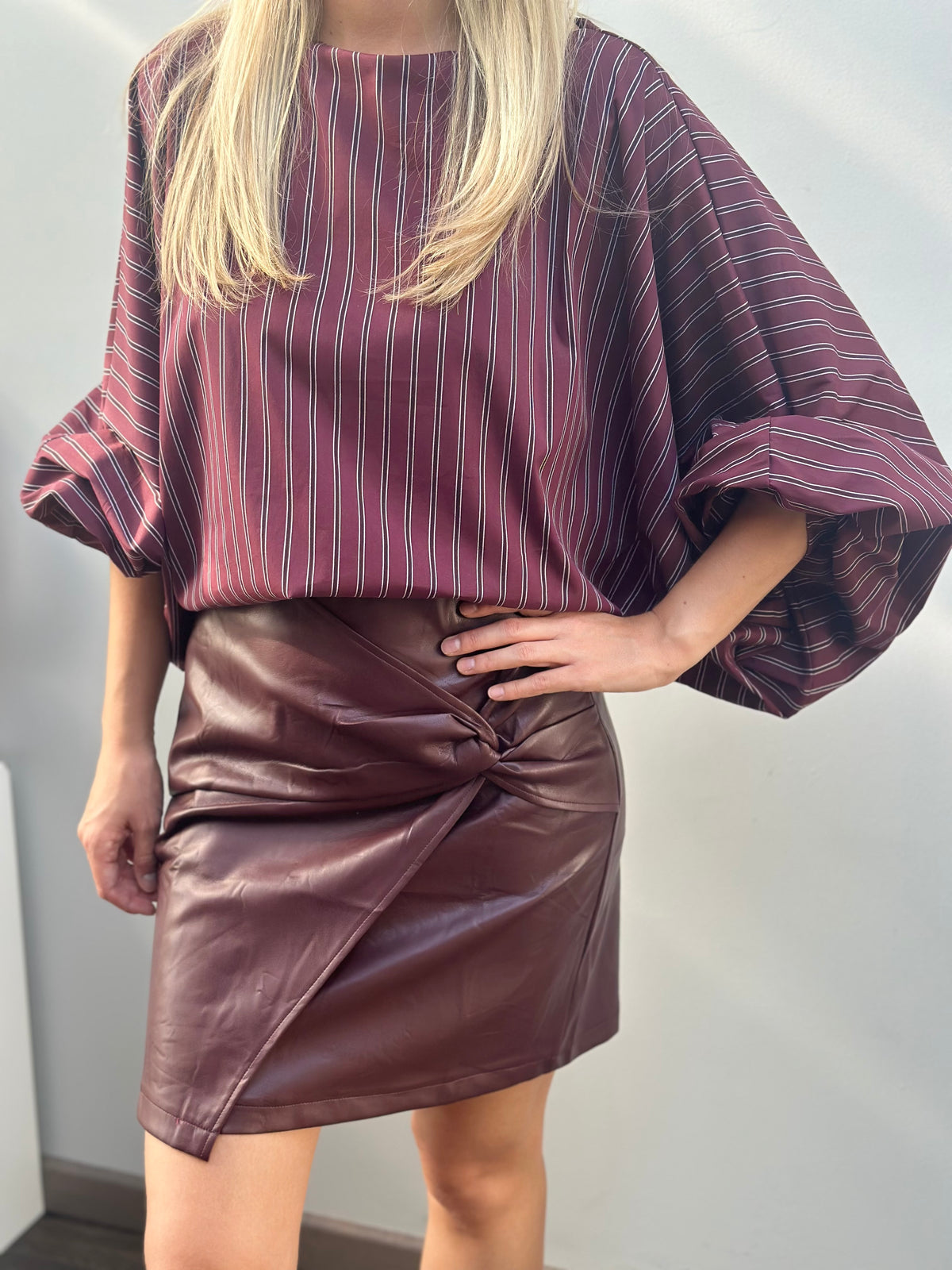 Kali Blouse | Bordeaux