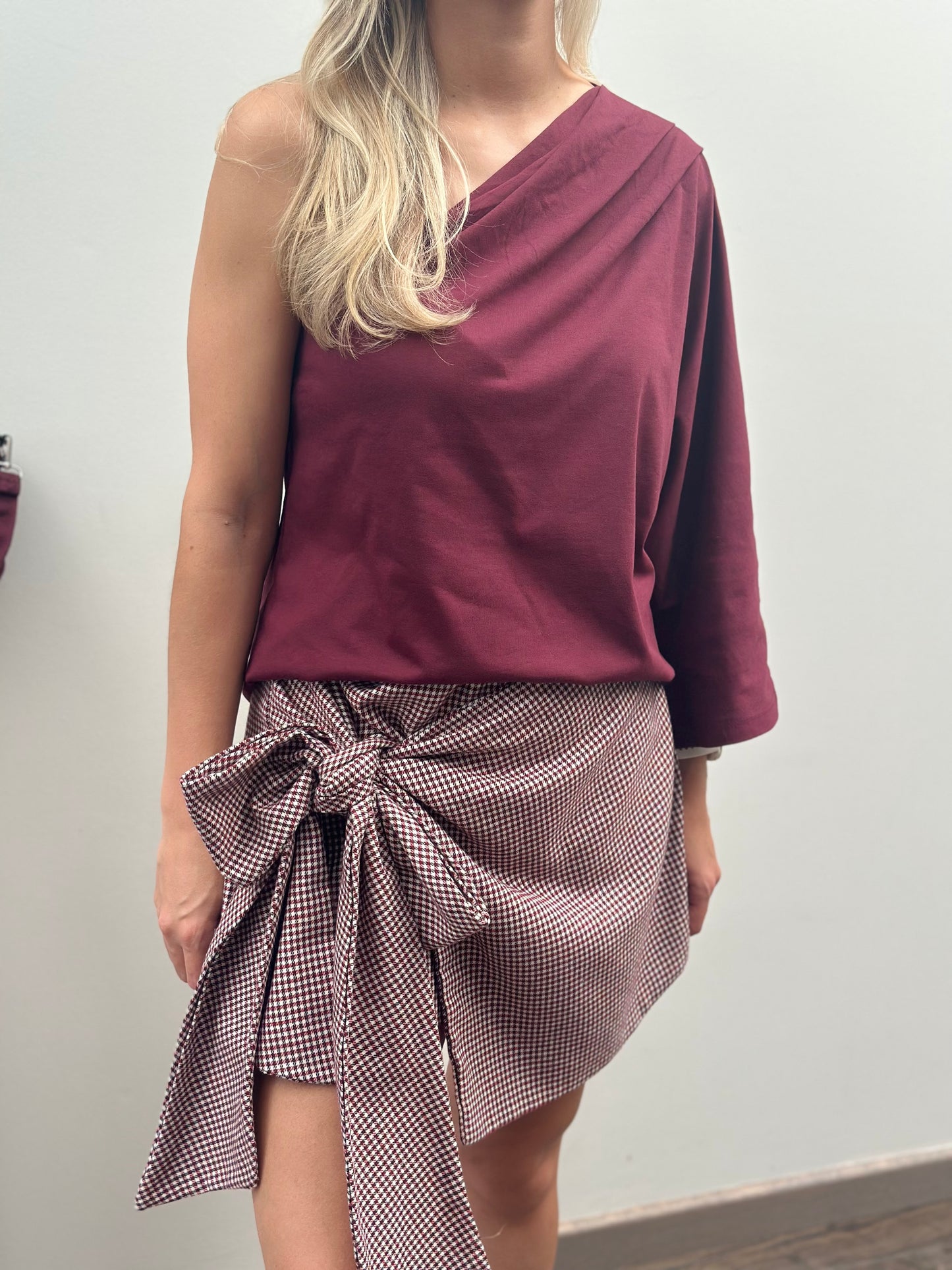 Suze T-shirt | Bordeaux
