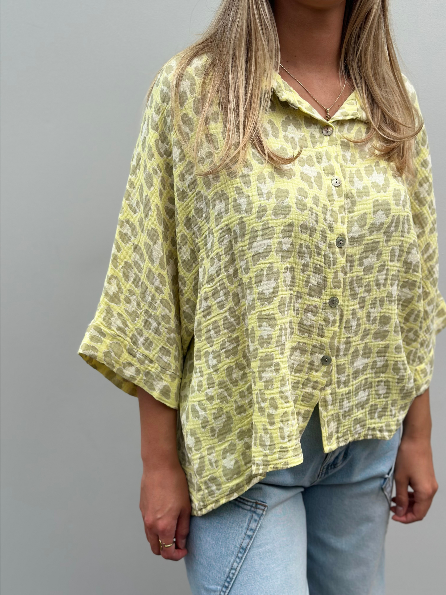 Leo blouse | Geel