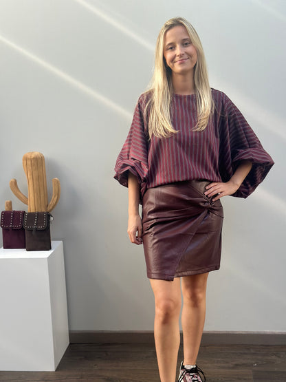 Kali Blouse | Bordeaux